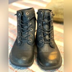 Black Womens Kodiak Size 9 Lace Up Boot